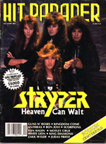 Stryper on the cover of Hot Parader